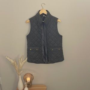 Artisan NY Gray Quilted Vest